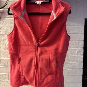 Vineyard Vines Pink Fleece Vest
